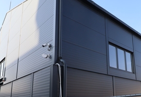 Budapest X. district Kőbánya 438sqm large insulated steel framed storage for sale