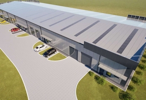 Pest county Nagyatarcsa industrial park, newly built storage blocks starting from 390sqm for sale