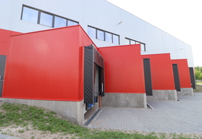 Pest county Vecsés newly built 11.496sqm large warehouse with docking gates on 26.024sqm land for sale