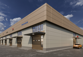 Budapest IX. district Ferencváros newly built industrial condominium 273sqm block for sale