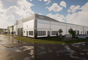 Pest county Alsónémedi 400sqm large newly built warehouse block for sale