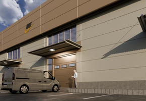 Budapest IX. district Ferencváros newly built industrial condominium 209sqm block at the corner for sale