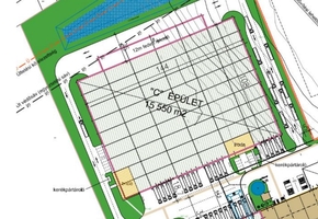 Bács-Kiskun county Kecskemét 15.500sqm large logistic storage, manufacturing hall development, according to request for rent