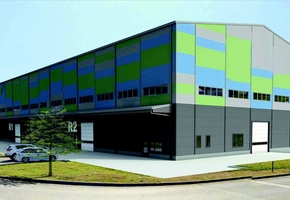 Pest county Nagytarcsa 860sqm high-bay sandwichpanel warehouse for rent