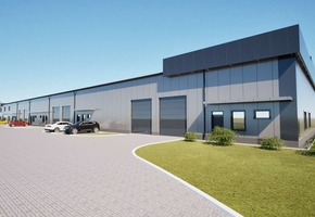 Pest county Nagytarcsa newly built 804sqm sandwichpanel storages for sale