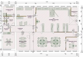Pest county Budaörs 275sqm multipurposed area for office, storage, workshop to let