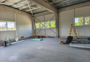 Budapest XVI. district newly built 440sqm sandwichpanel storage in whole or 4*110sqm parts for rent