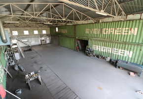 Fejér county Tordas on 6000sqm land 496sqm workshop, storage, office buildimg for rent