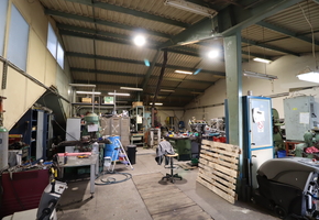 Pest county Budaörs industrial premise, 6499sqm land with gross 2210sqm largge buillding as investment for sale