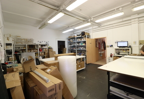 Budapest XIII. district Reitter Ferenc street 422sqm with street facade, heated storage, workshop, office for rent