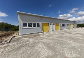 Budapest XVI. district newly built 440sqm sandwichpanel storage in whole or 4*110sqm parts for rent