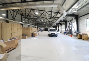 Pest county Szigethalom, on 5452sqm land net 1804sqm newly built industrial building, manufacturing hall for sale