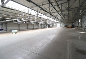 Pest county Sződ 3856sqm large sandwichpanel manufacturing hall and 3 pcs 1065sqm large unheated storages for rent