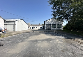 Veszprém county Kemeneshőgyész on a 13609sqm land 3.083sqm industrial property, manufacturing hall for sale