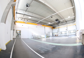 Fejér county Dunaújváros on 3.3 acre land 6400sqm assembling hall, manufacturing hall for sale