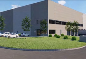 Komárom-Esztergom county Tatabánya industrial park 23356 sqm large newly built logistic storage, production hall to let