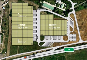 Bács-Kiskun county Kecskemét newly built manufacturing hall, logistic storage for rent