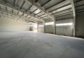 Pest county Nagytarcsa industrial park 900sqm newly built sandwichpanel storage for rent