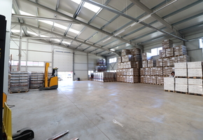 Pest county Nagytarcsa newly built 410sqm storage with 50sqm social block for rent