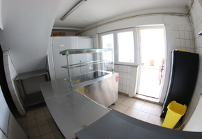 Budapest X. district Kőbánya 45sqm large canteen fore rent