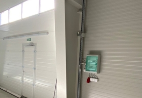 Pest county Nagytarcsa industrial park 600sqm newly built sandwichpanel storage for rent