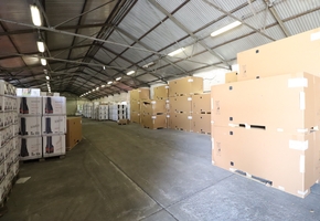 Pest county Alsónémedi on 18.721sqm land 3810sqm buiding complex, high storage, unheated storages, offices for sale