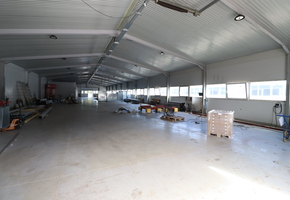 Pest county Dunakeszi south industrial zone 8127sqm large land 2810sqm storage, workshop, office building for sale