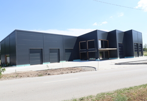 Pest county Gyál 760sqm newly built industrial hall on a 2740sqm land for sale