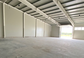 Pest county Nagytarcsa industrial park 600sqm newly built sandwichpanel storage for rent